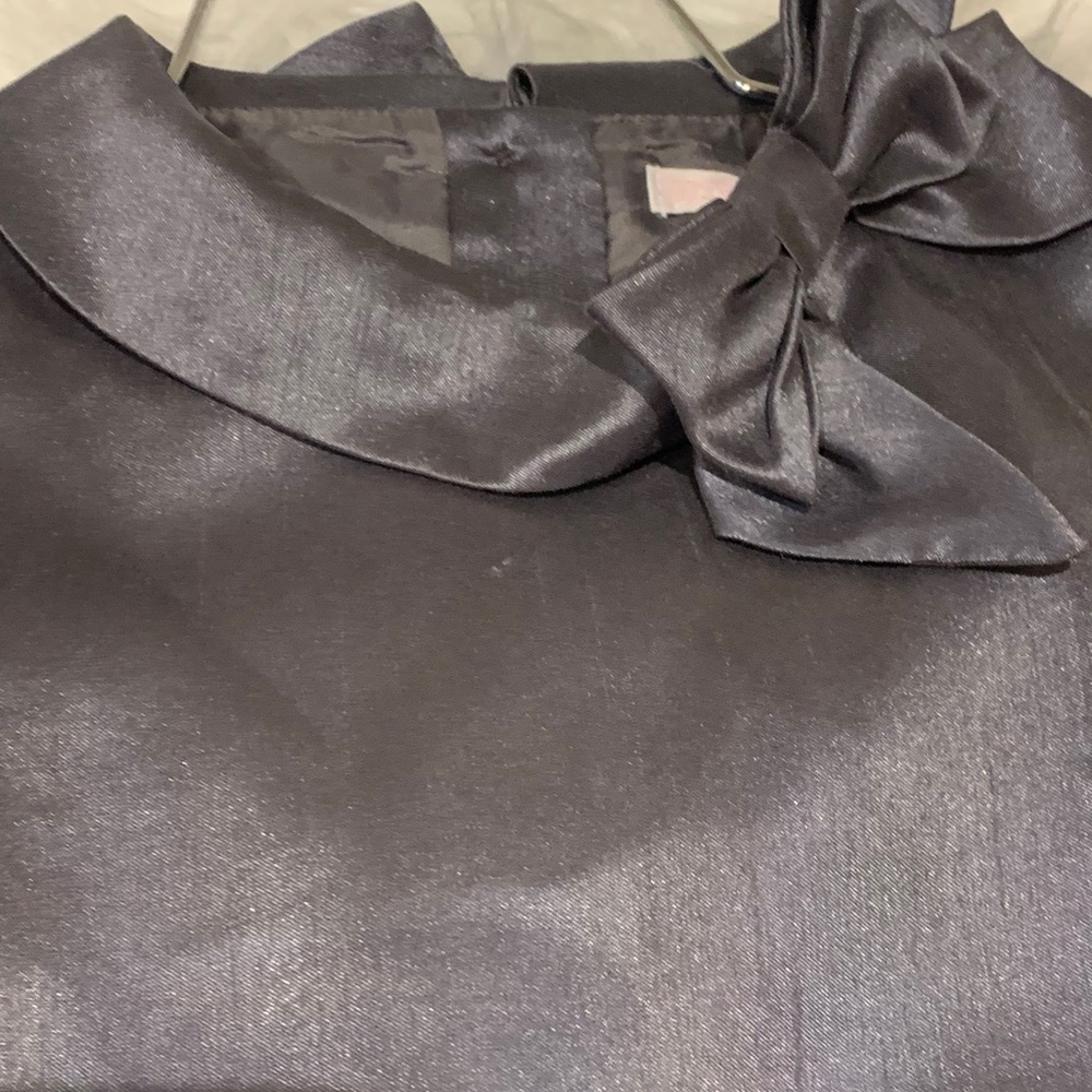 Janie and Jack girls size 4 metallic grey dress - Picture 6 of 15